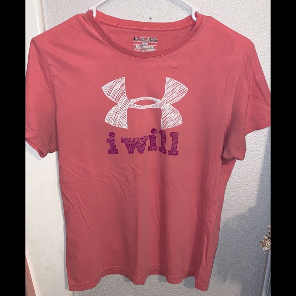 Pink Under Armour Shirt